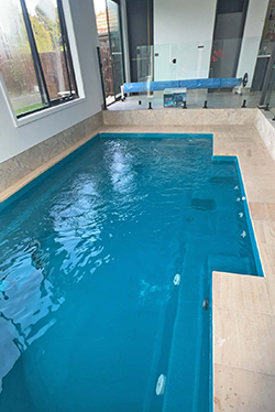 Outdoor pool tiling and waterproofing in Melbourne