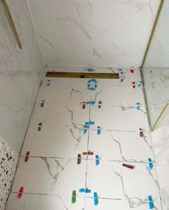 renovation tiling project in Melbourne